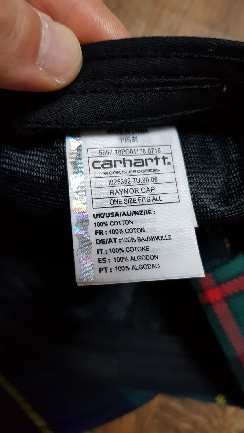 18AW 칼하트 Wip 레이너 볼캡 상품이미지6