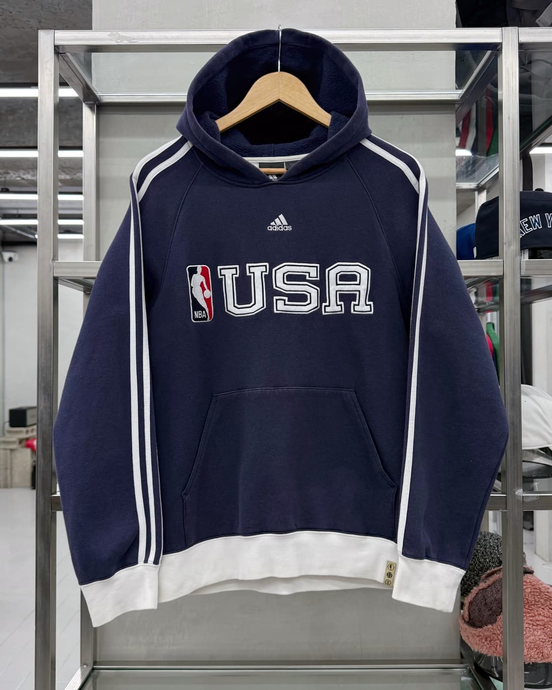 아디다스 00s USA NBA 스웻 후드티 상품이미지1