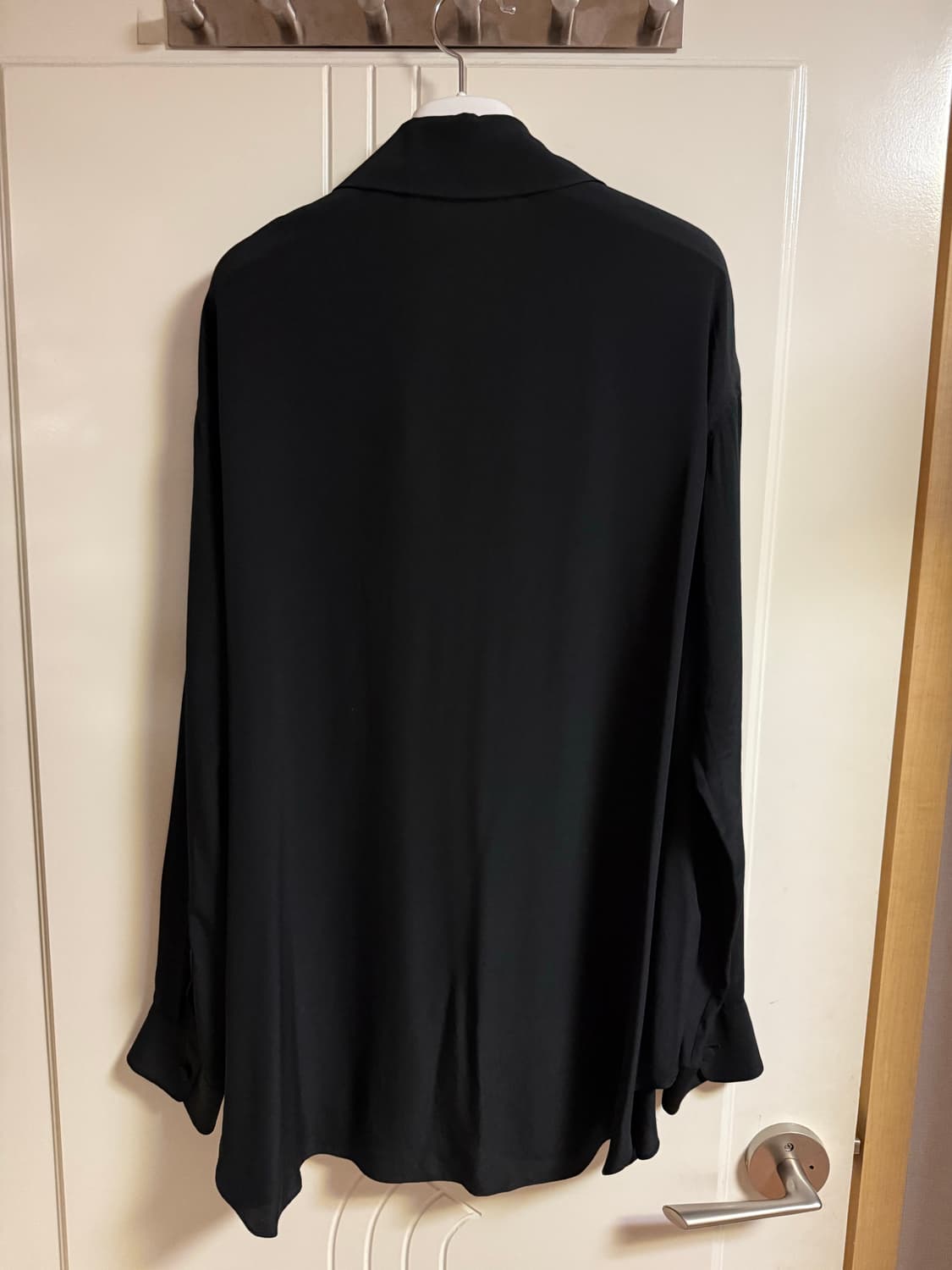 끌로에 Chloe 블랙 실크 블라우스 36 상품이미지3