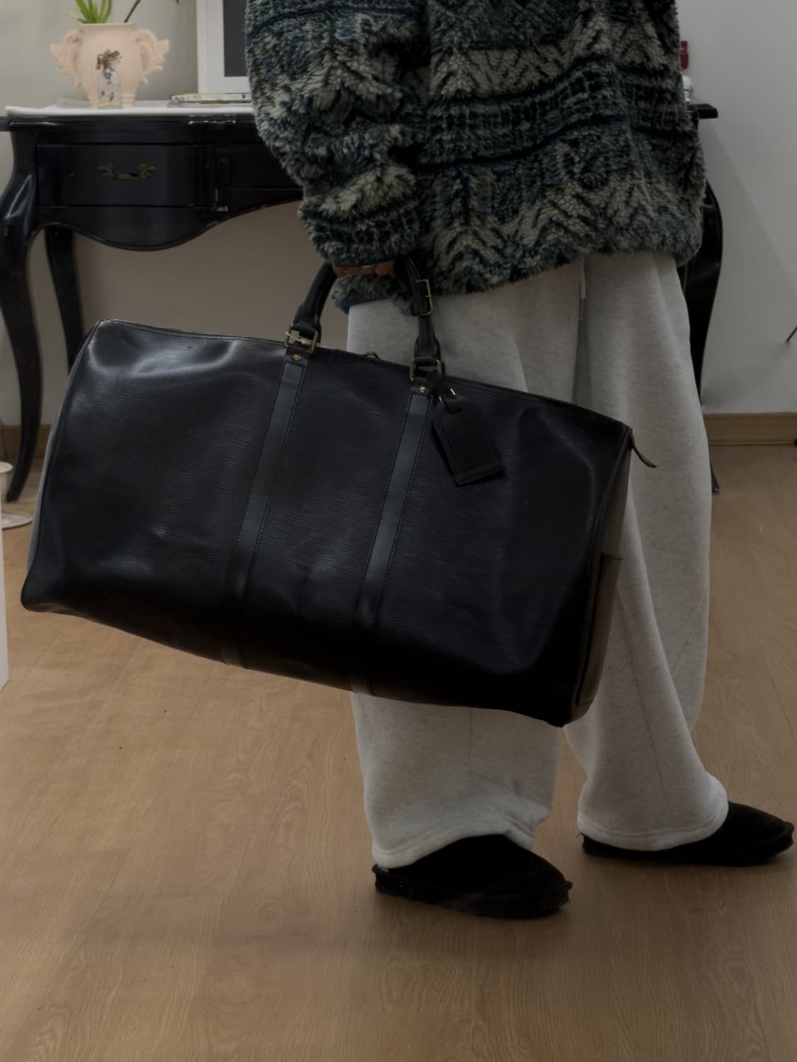 루이비통 에삐 키폴 55 보스턴백 상품이미지4