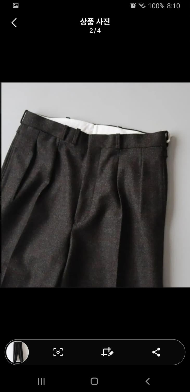 마티앤선즈 JEFFERY TWEED 3 (CHARCOAL PLAN) 상품이미지2