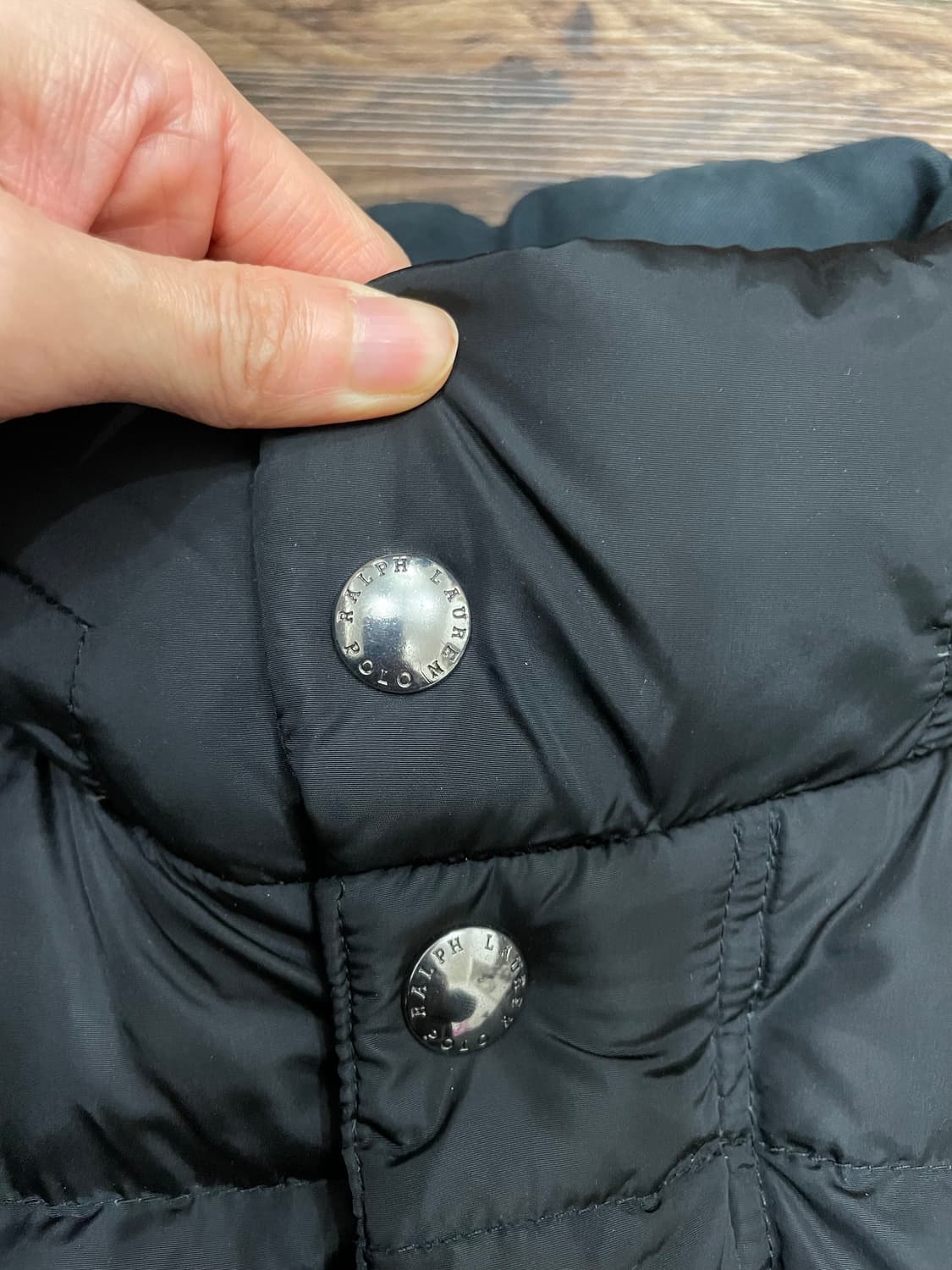 폴로 랄프로렌 구스다운 푸퍼 패딩 블랙 상품이미지5