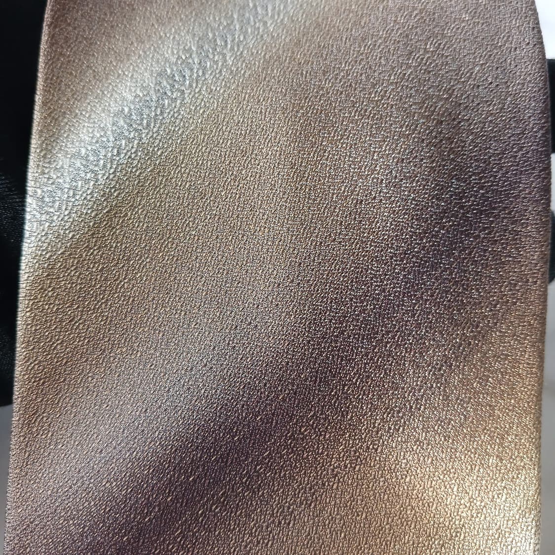 입생로랑 실크 골드브라운 그라데이션 넥타이 9.5cm A+등급A18814 상품이미지8