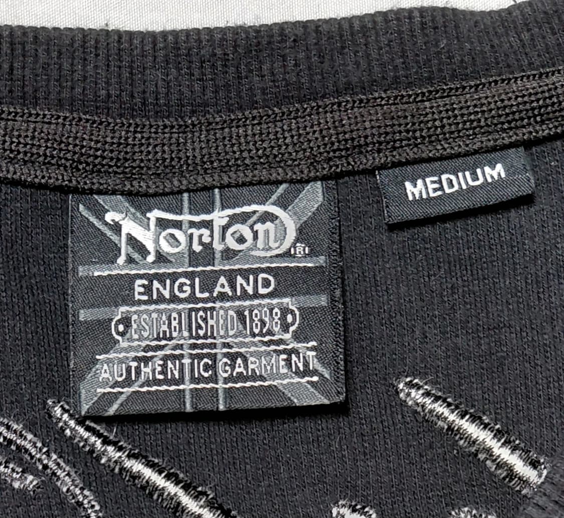 ​[M] Norton(노턴) 브리티시 모터사이클 자수 로고 반팔 티셔츠 상품이미지5