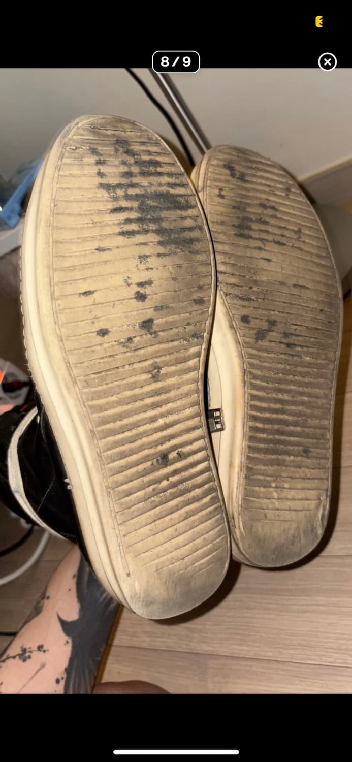 릭오웬스 지오바스켓 검검 41.5 상품이미지6