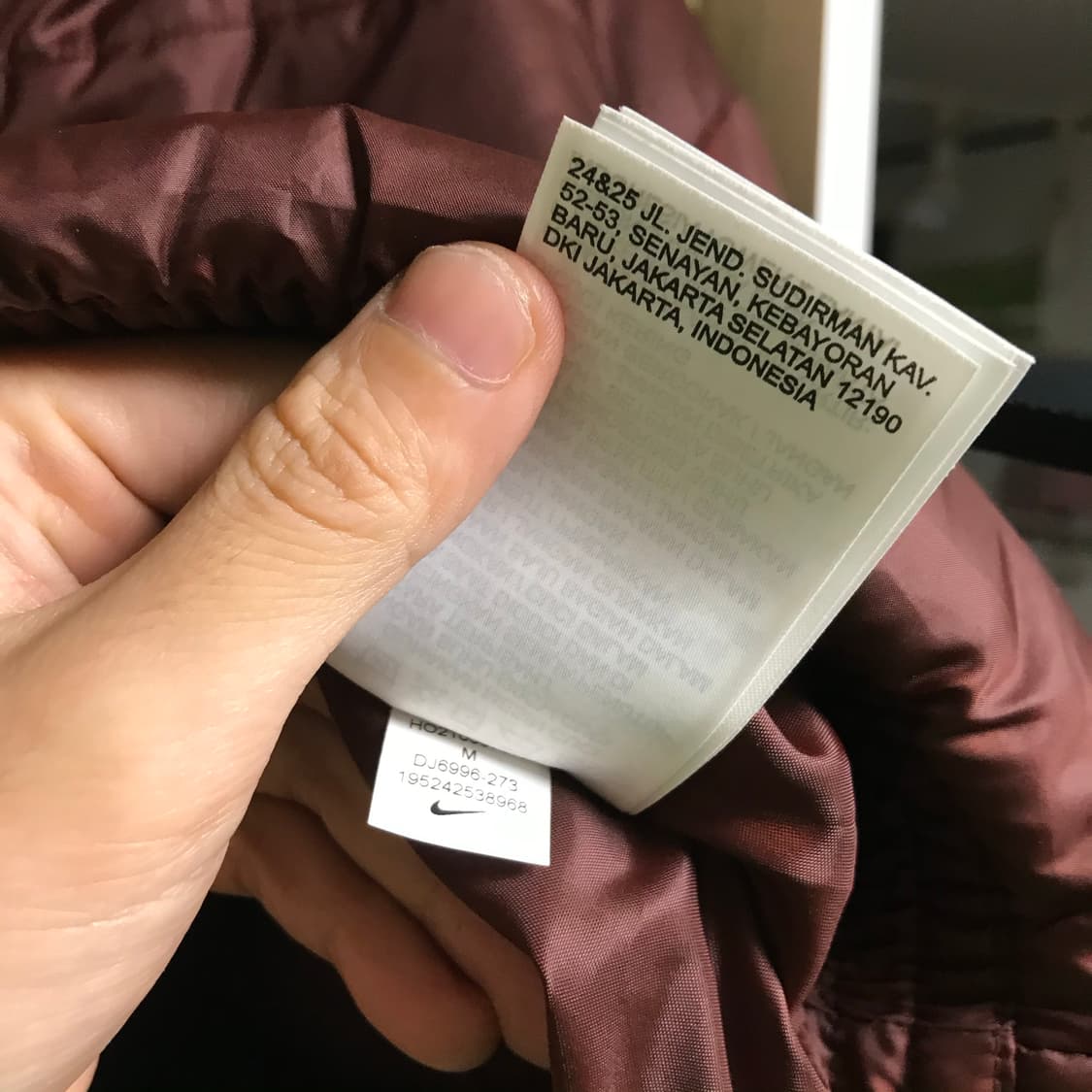 나이키 빅로고 여성 크롭패딩 상품이미지8