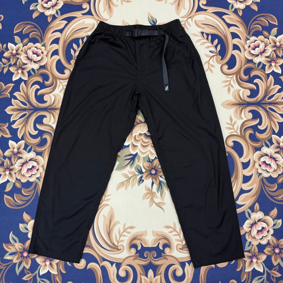 (L)그라미치x 빔즈 코튼팬츠(블랙,GMP-19S856) 상품이미지1