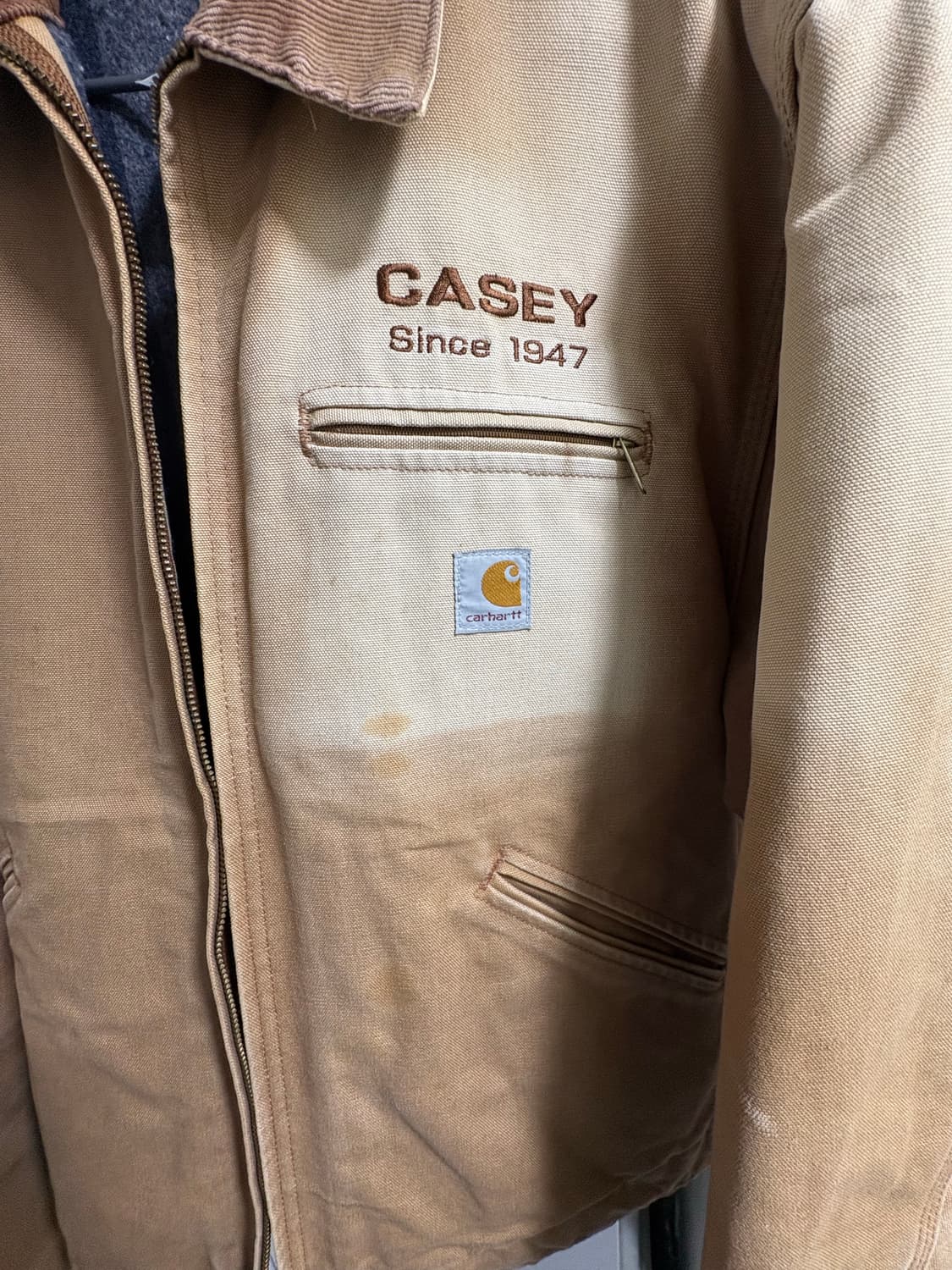 칼하트 80년대 워크자켓 판매 상품이미지3