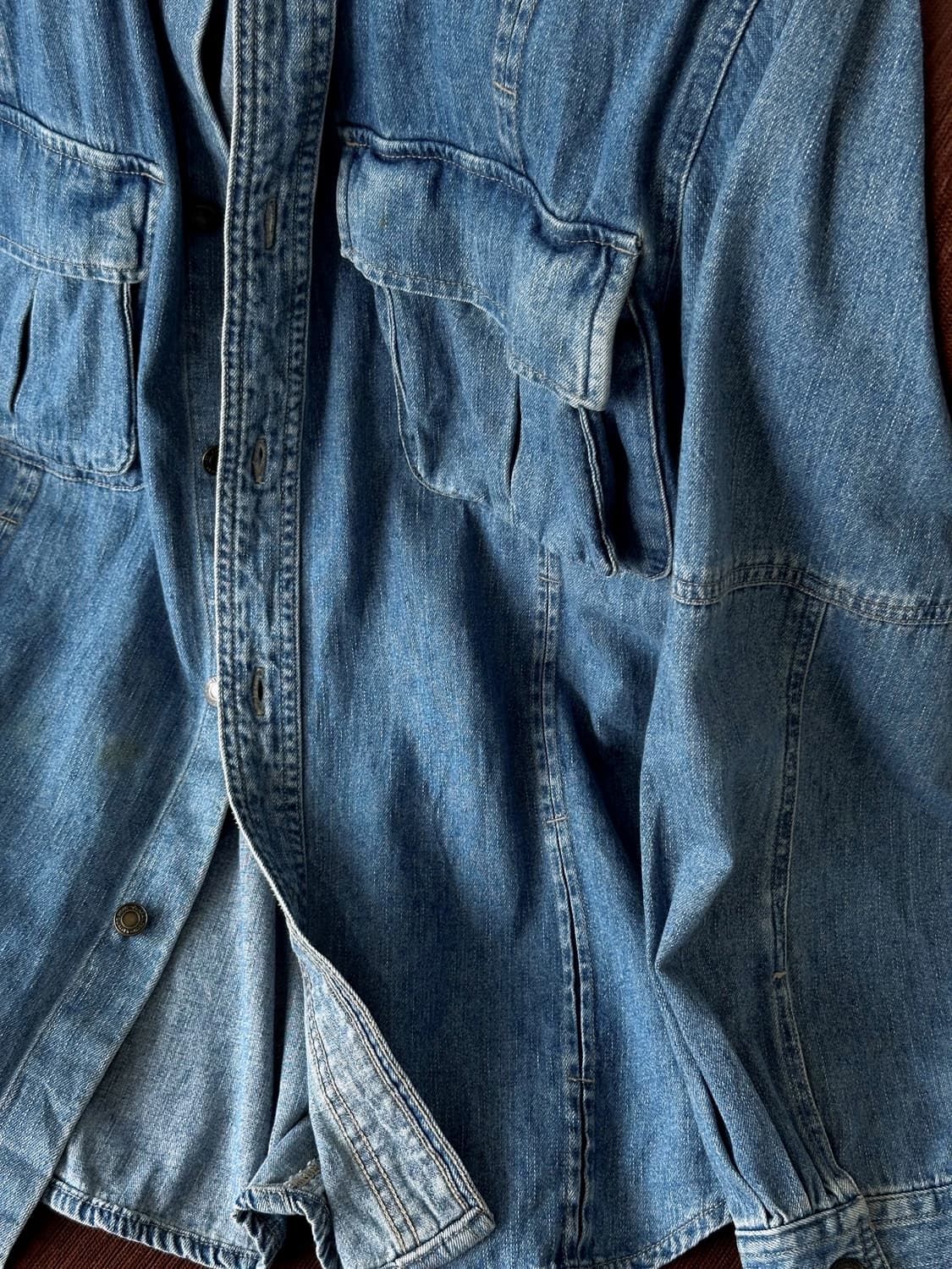 Cotton denim mil design shirket 상품이미지3