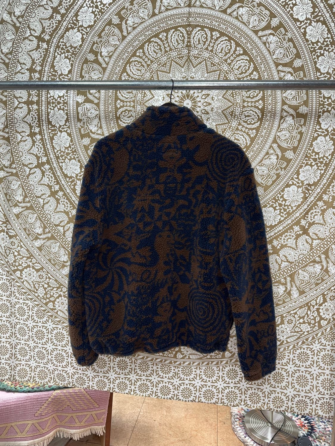 LORES x YETARO OHKAWARA 패턴 양털 후리스 자켓 상품이미지6