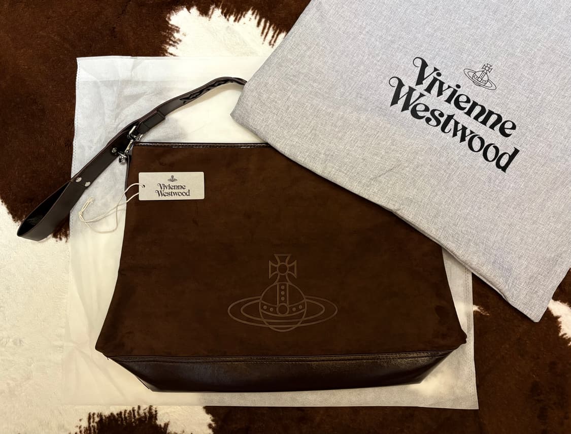 비비안웨스트우드 브라운 낸시 호보백 숄더백 상품이미지1