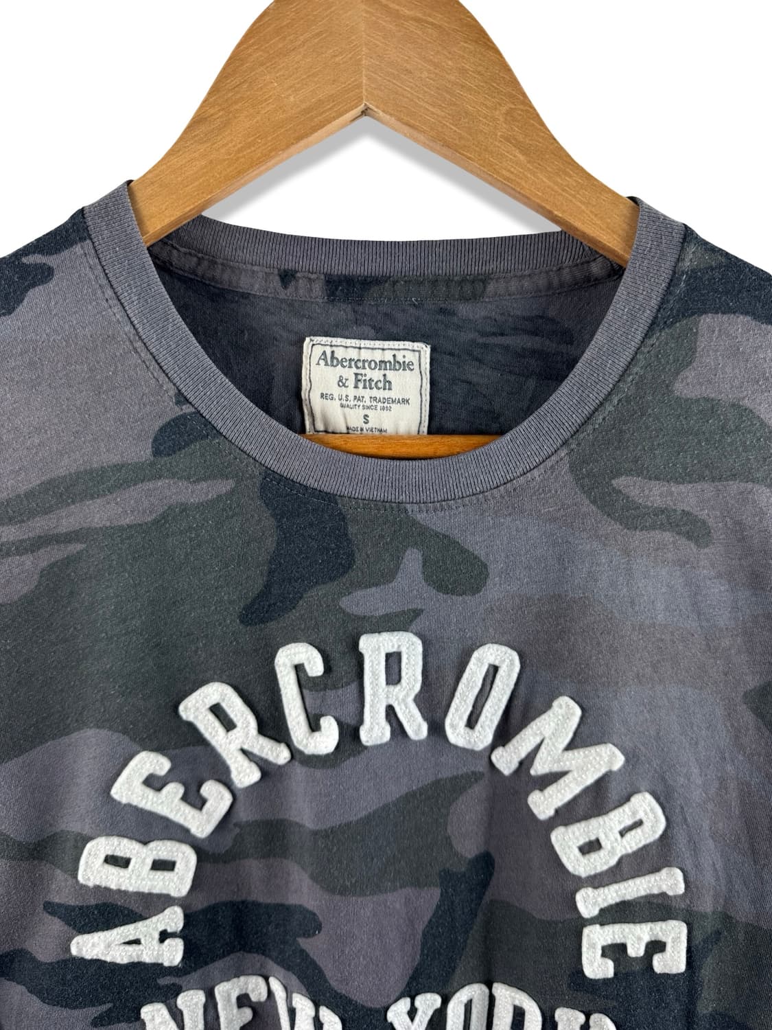 아베크롬비 카모플라주 아치로고 반팔티셔츠2412 상품이미지3