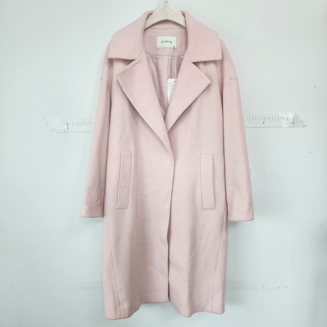 르피타 핑크색 오버핏 코트 상품이미지1