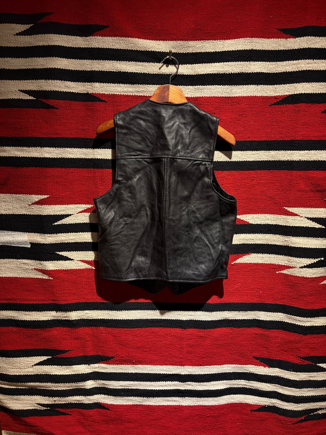 70s western deer skin vest / 웨스턴 사슴가죽 조끼 상품이미지3