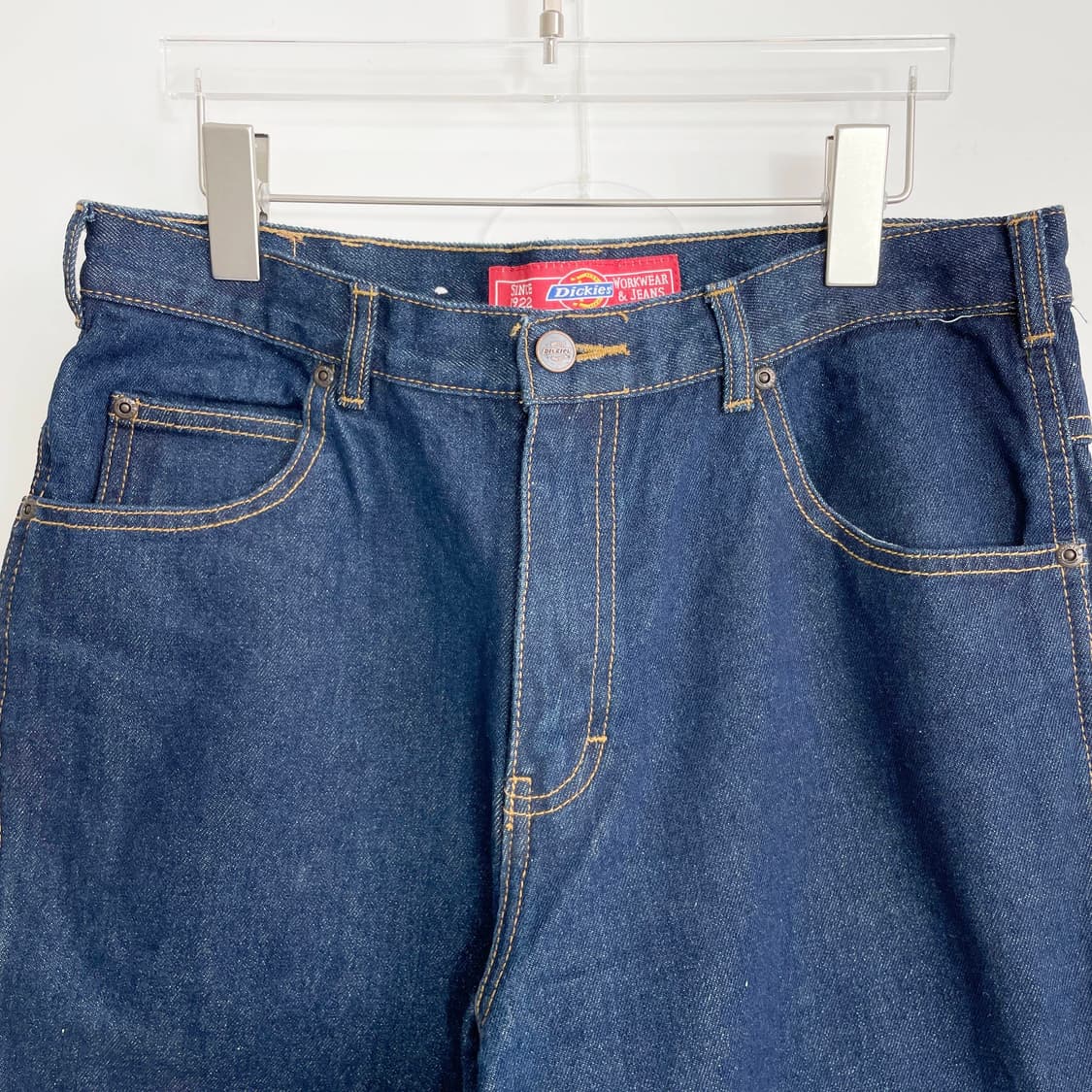 B1 디키즈 오리지날 인디고 데님 레귤러 팬츠 32-33사이즈 상품이미지2