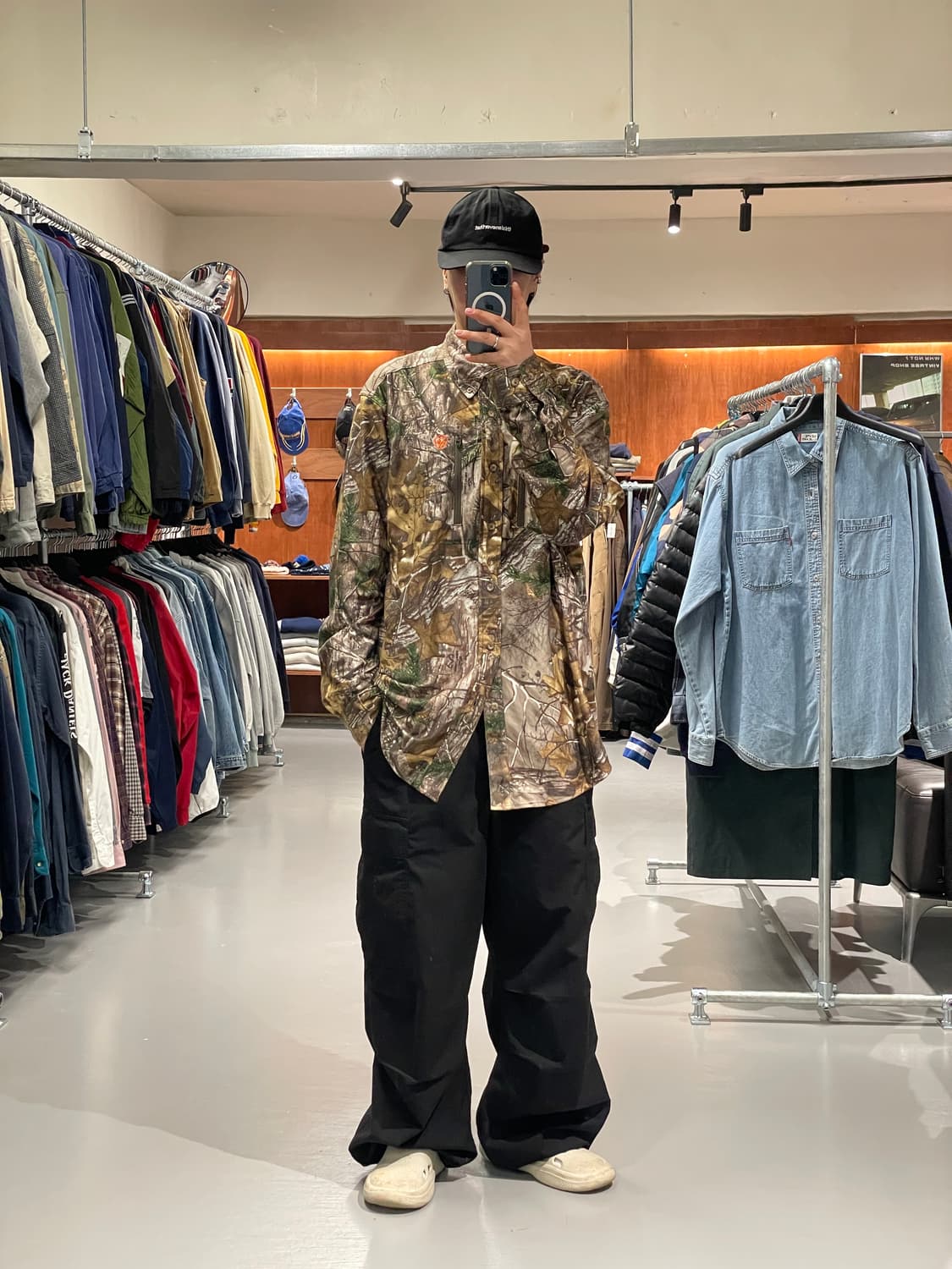 빈티지 리얼트리 플리스 셔츠    상품이미지3