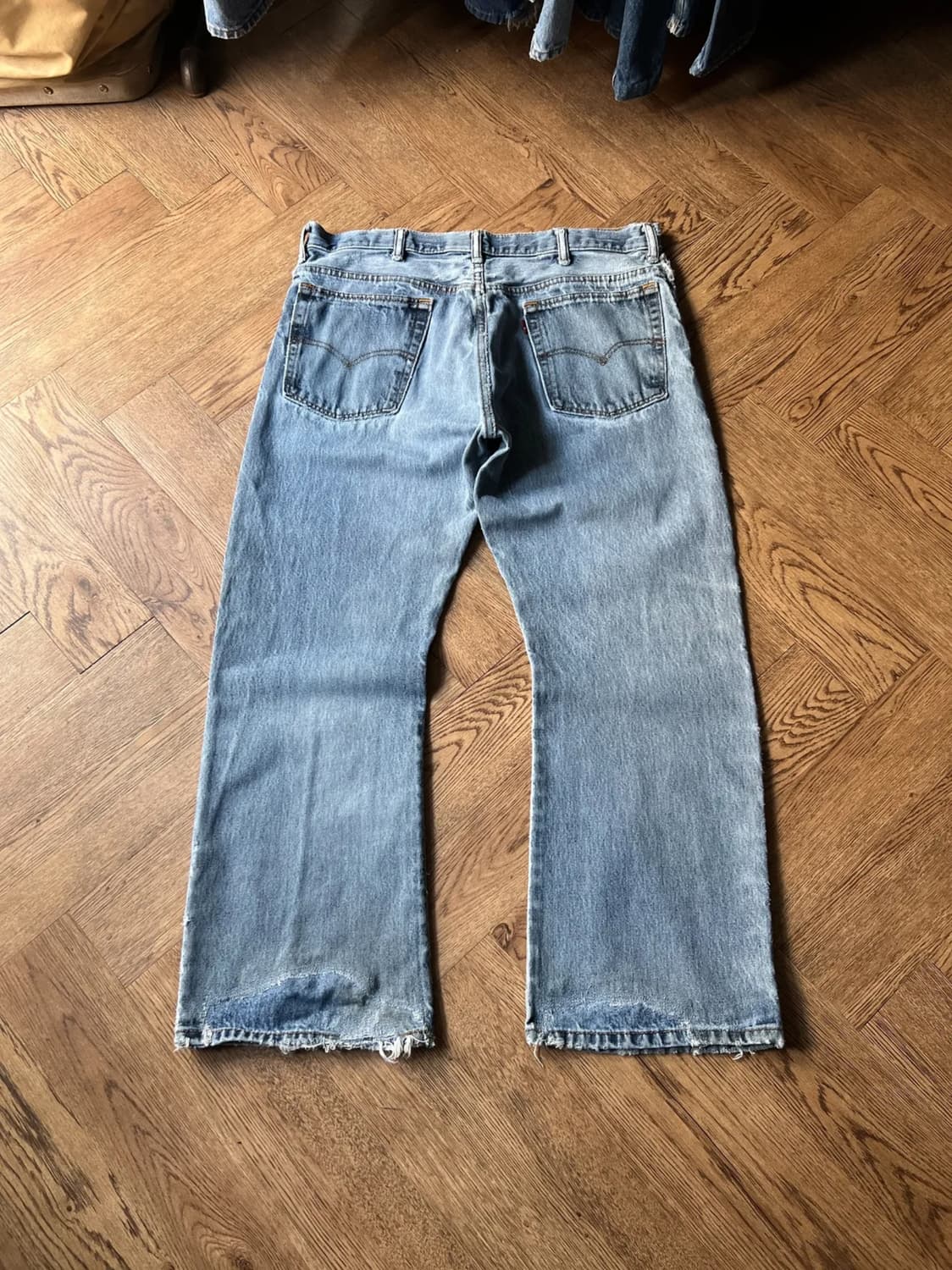 [38]리바이스 517 블랭크탭 미디엄블루 플레어진 F2 상품이미지1