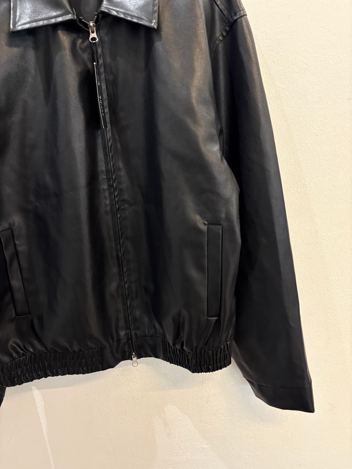 NINE TWO Leather Blouson 상품이미지4