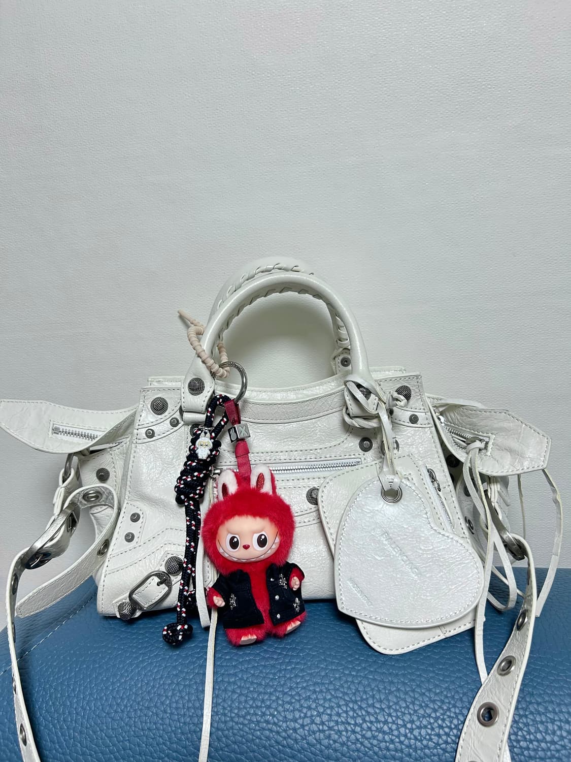 ❤️라부부 내 마음속 비밀번호 “X” — red 커스텀 미니키링 상품이미지4