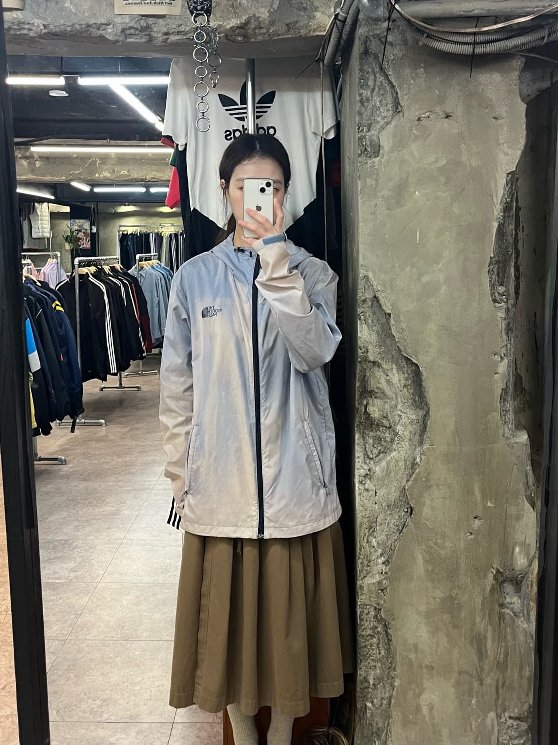 노스페이스 후드 바람막이 105 #csz2559 상품이미지2