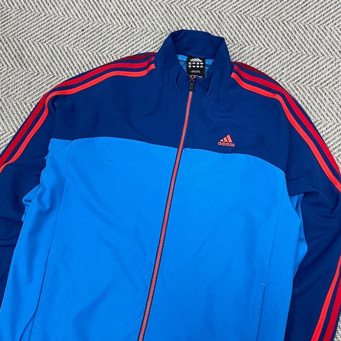 아디다스 배색 트랙탑 v0112 상품이미지3