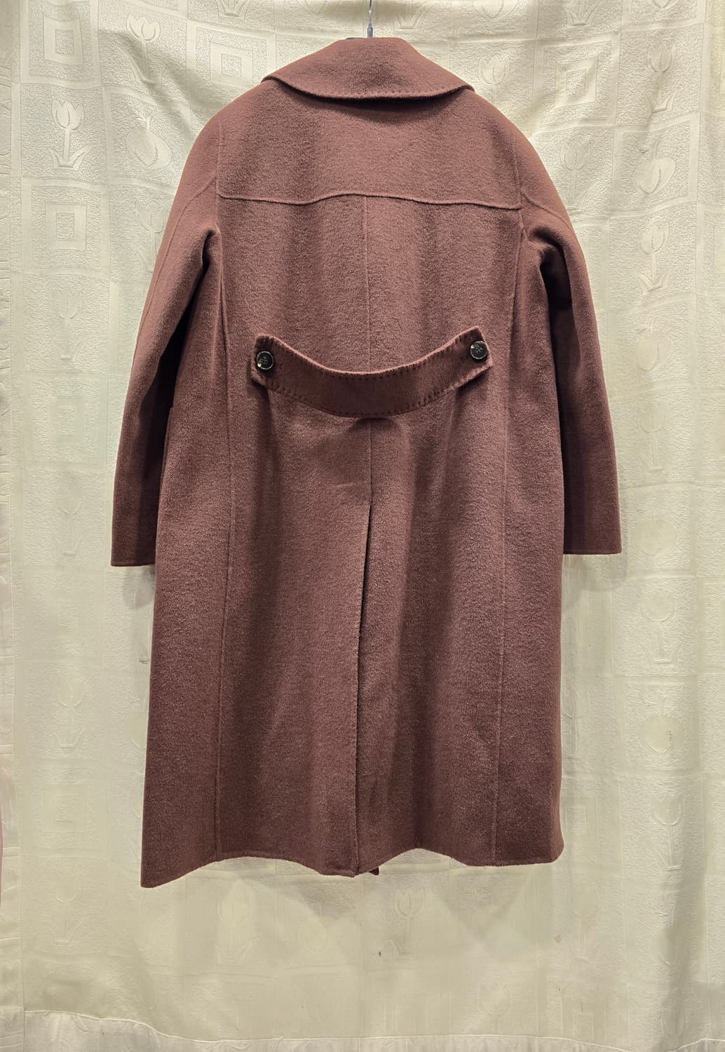 거의새거) 라삐아프 Laplaf 핸드메이드 모 더블 롱 코트 100 상품이미지6