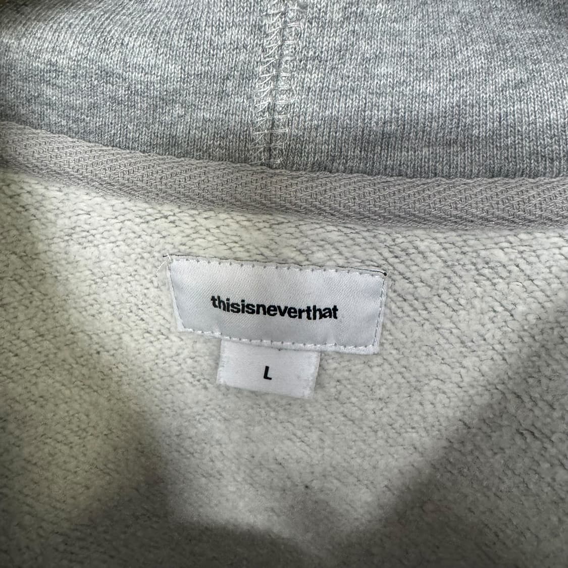 디스이즈네버댓 자수로고 후드티  상품이미지3