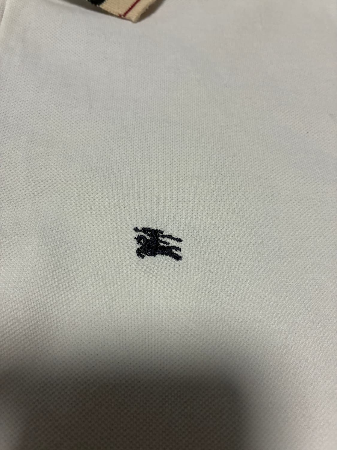 M) 버버리 pk 셔츠 카라티 화이트 상품이미지3