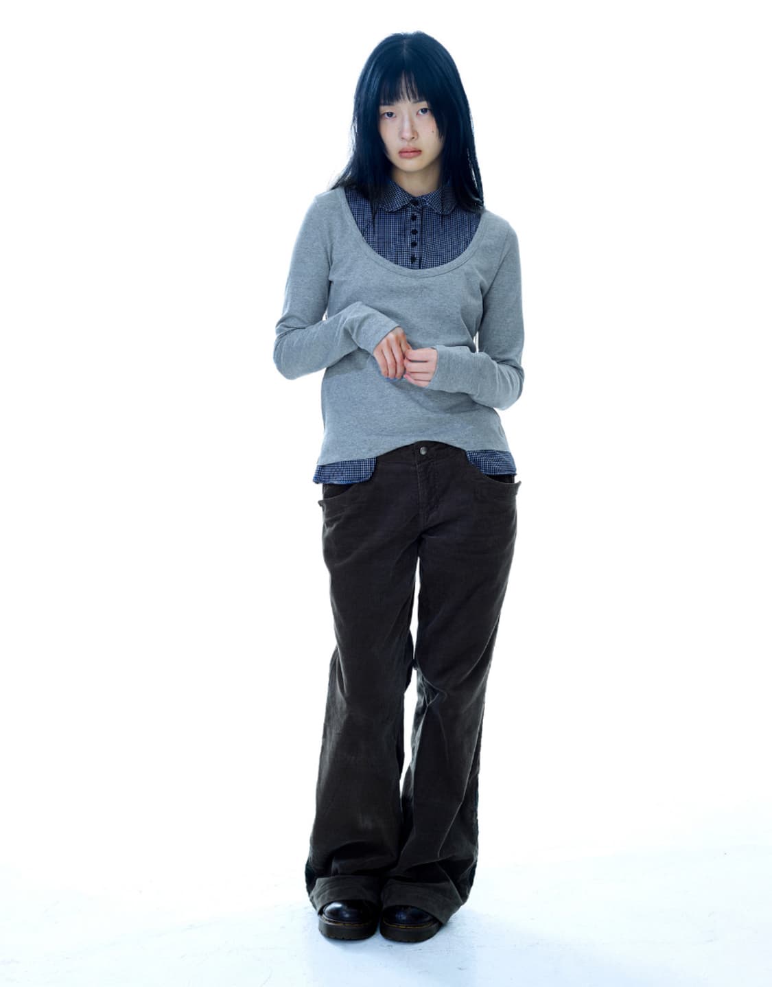 코이세이오 reversible collar long sleeves 상품이미지5