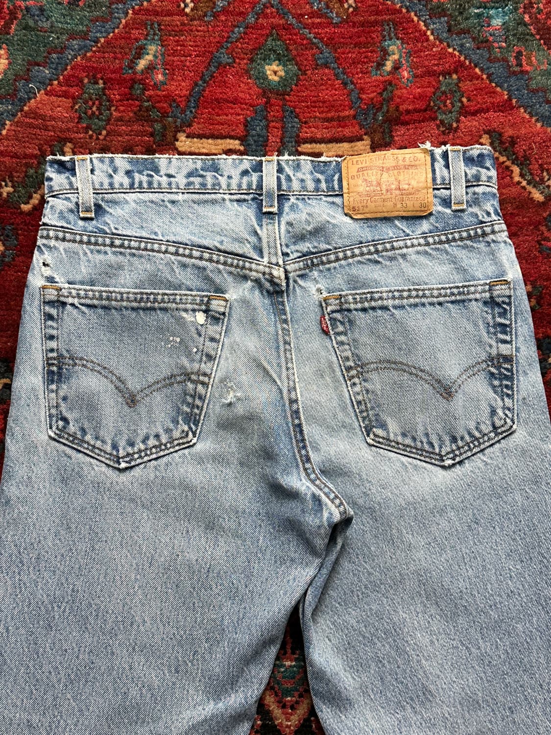 90's USA Made 빈티지 리바이스 517 부츠컷 상품이미지6