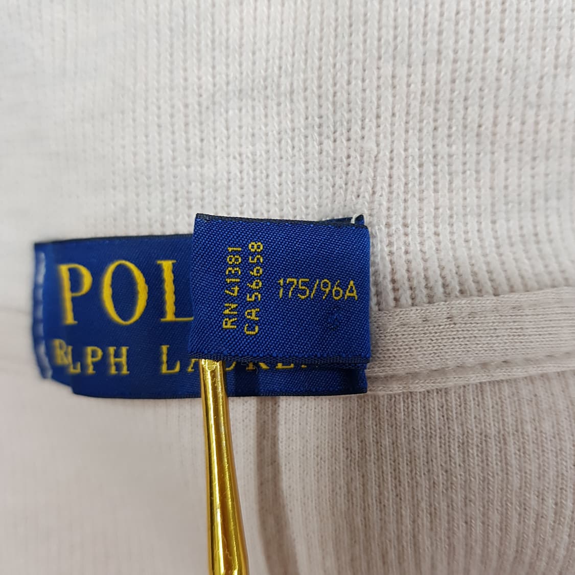 폴로 랄프로렌 하프집업 코튼 니트 M사이즈 상품이미지7