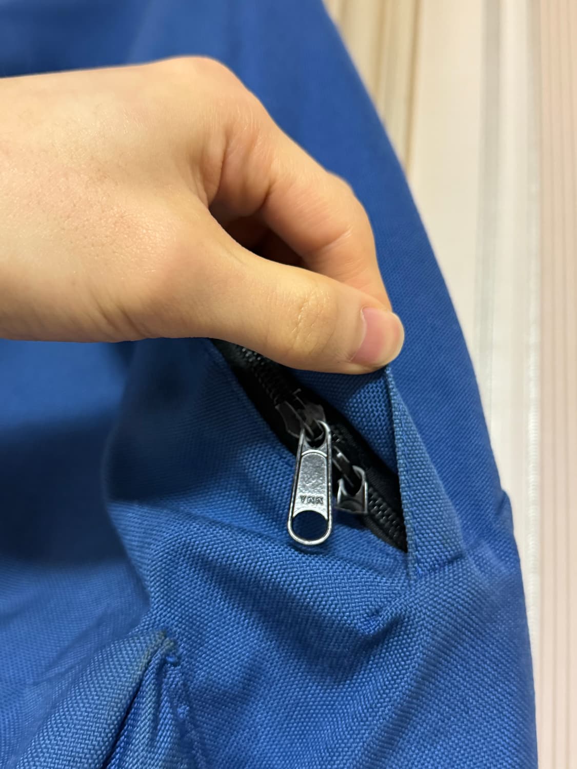 M 꼼데가르송 옴므 플러스 백팩 블루 상품이미지3