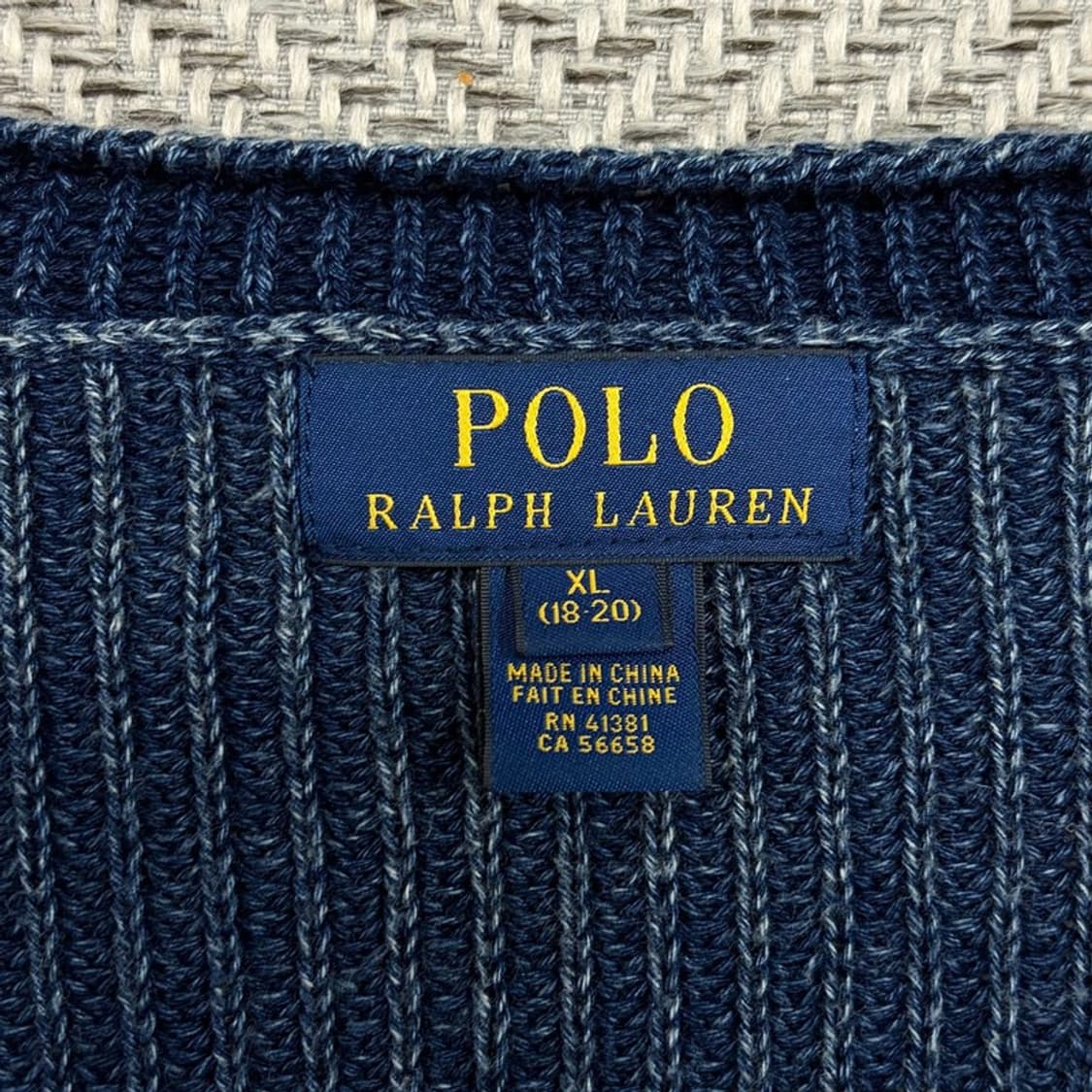 폴로랄프로렌 워시드 코튼 가디건 v3066 상품이미지5