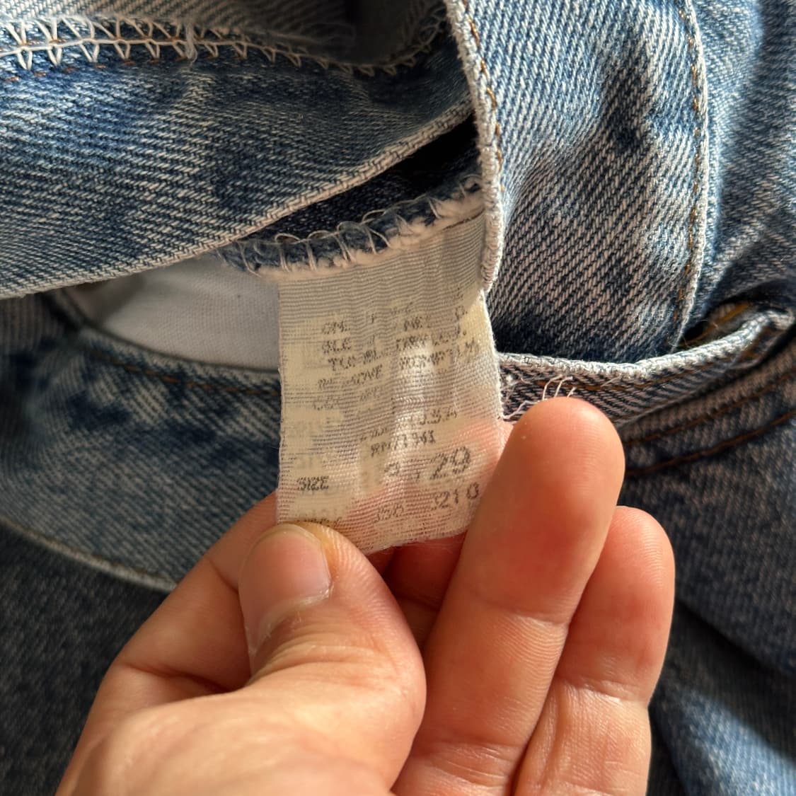 L.L. Bean USA made denim pants 상품이미지10