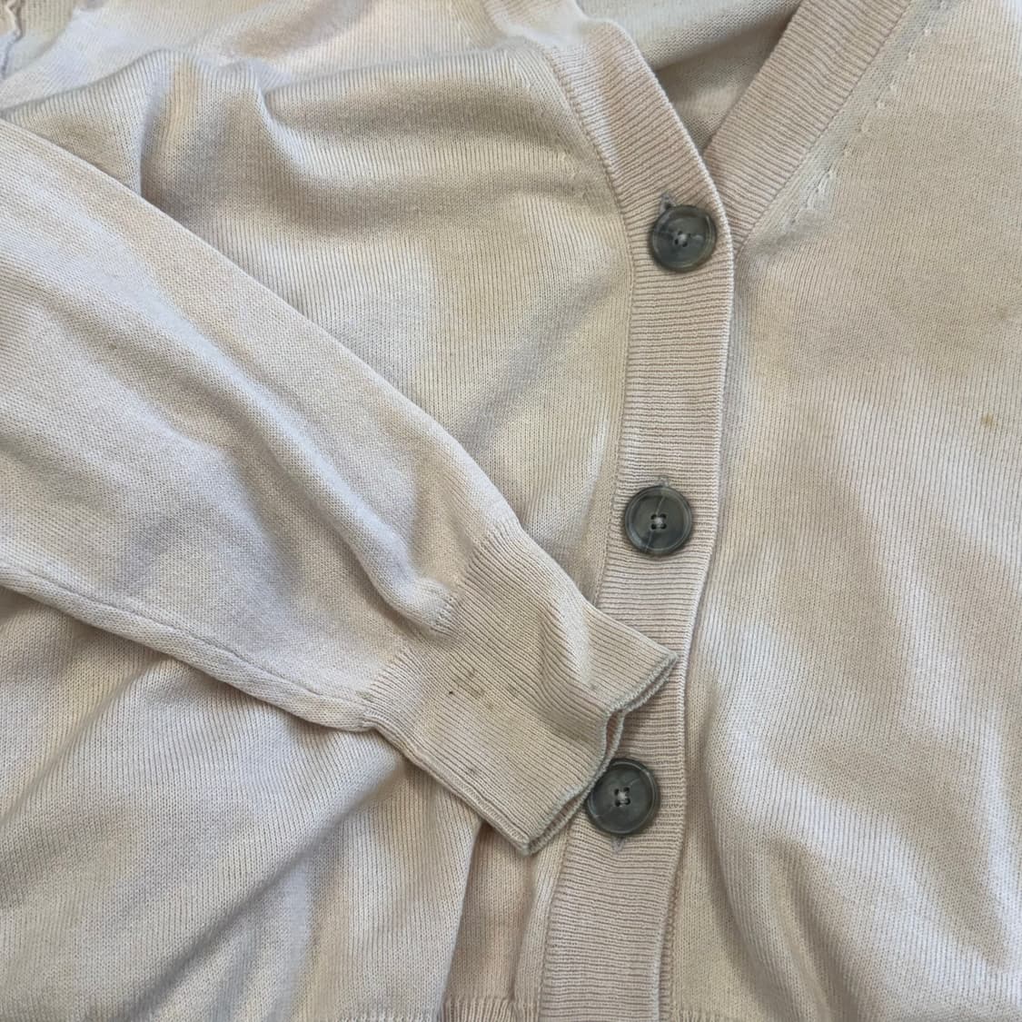 XS 메종 마르지엘라 오픈 숄더 브이넥 가디건 상품이미지8