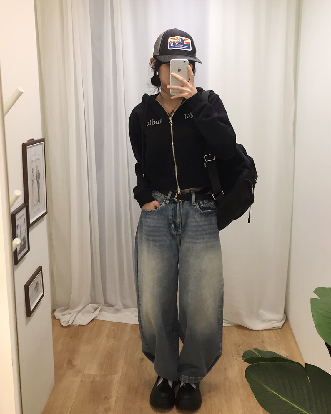 Women Oioi Hoodie Zip-up 100 상품이미지3