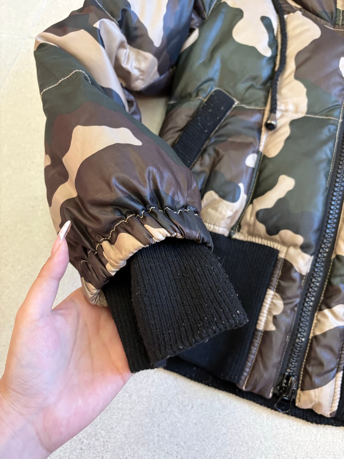 밀리터리 투웨이 패딩 상품이미지3