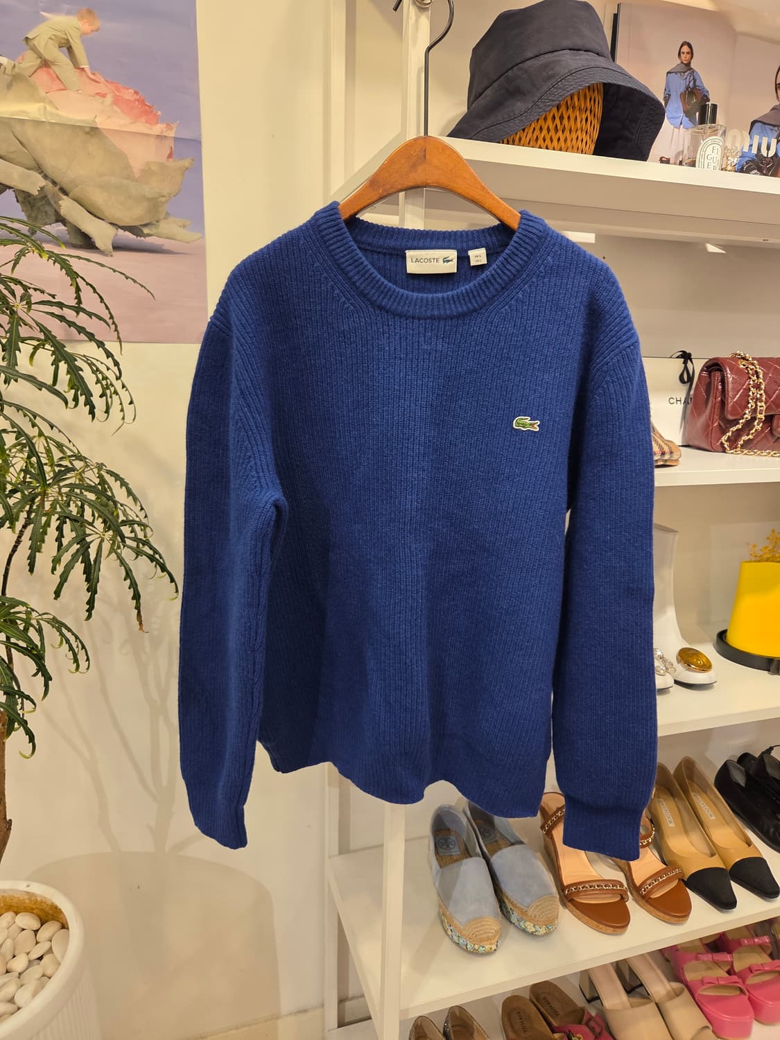 라코스테 울100 니트 풀오버 스웨터 상품이미지1