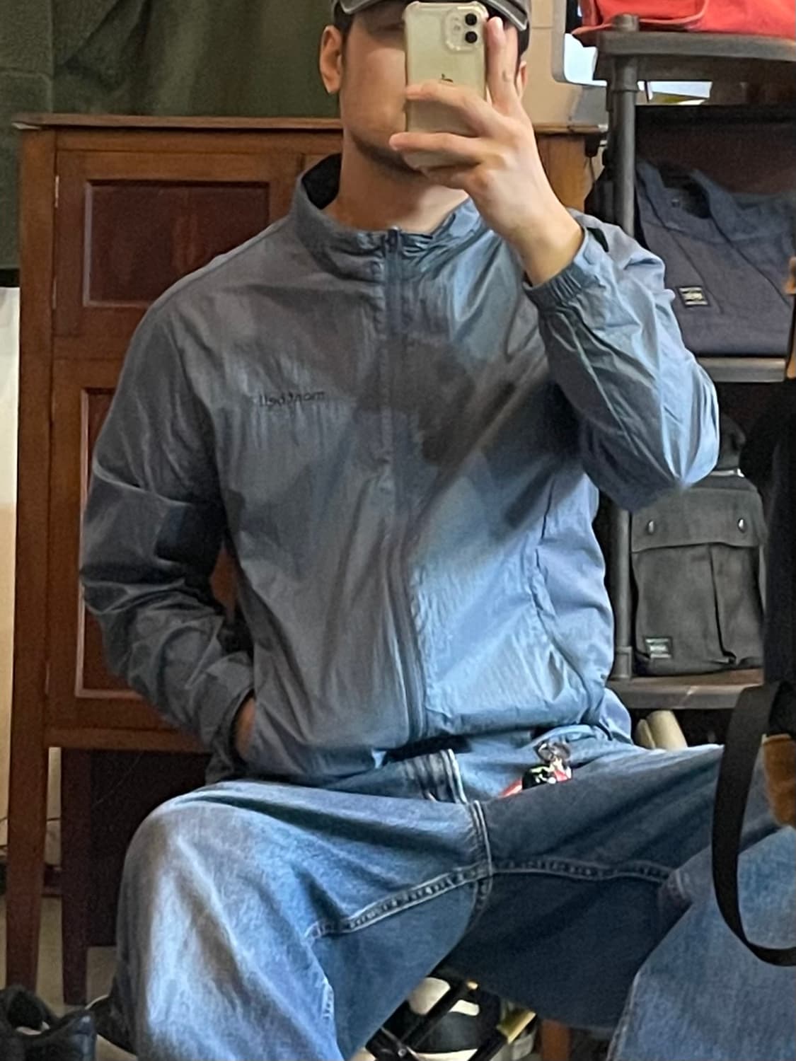 몽벨 나일론 경량 바람막이 L 상품이미지1