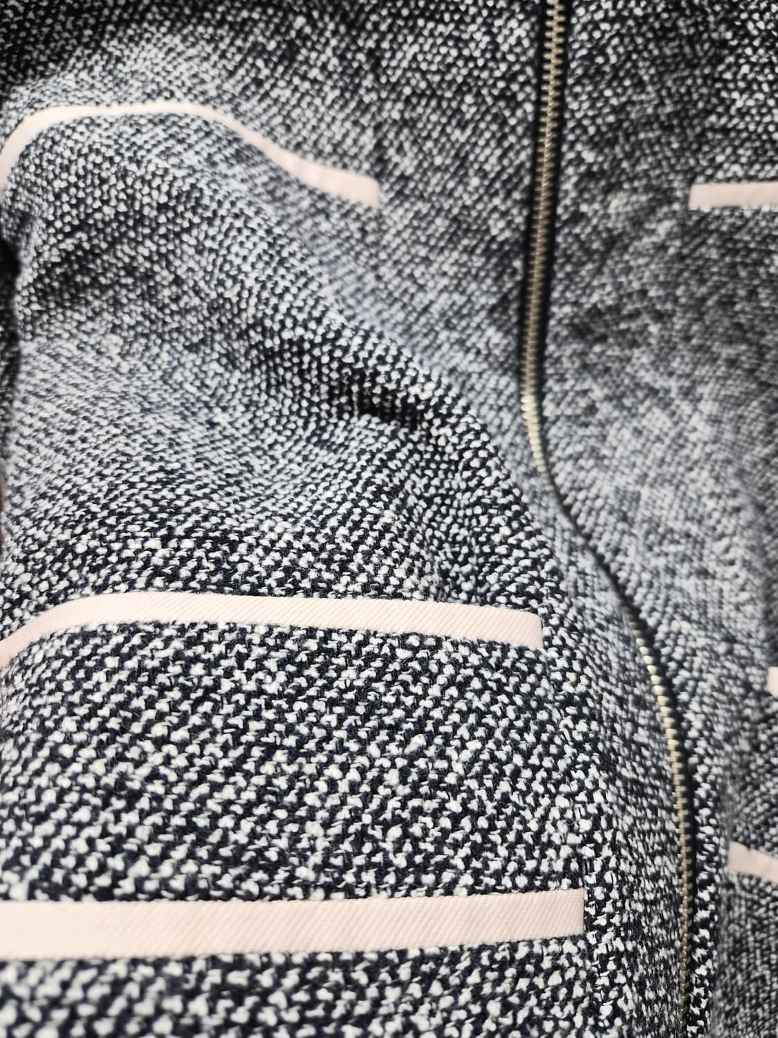 듀엘 트위드 집업코트 상품이미지4