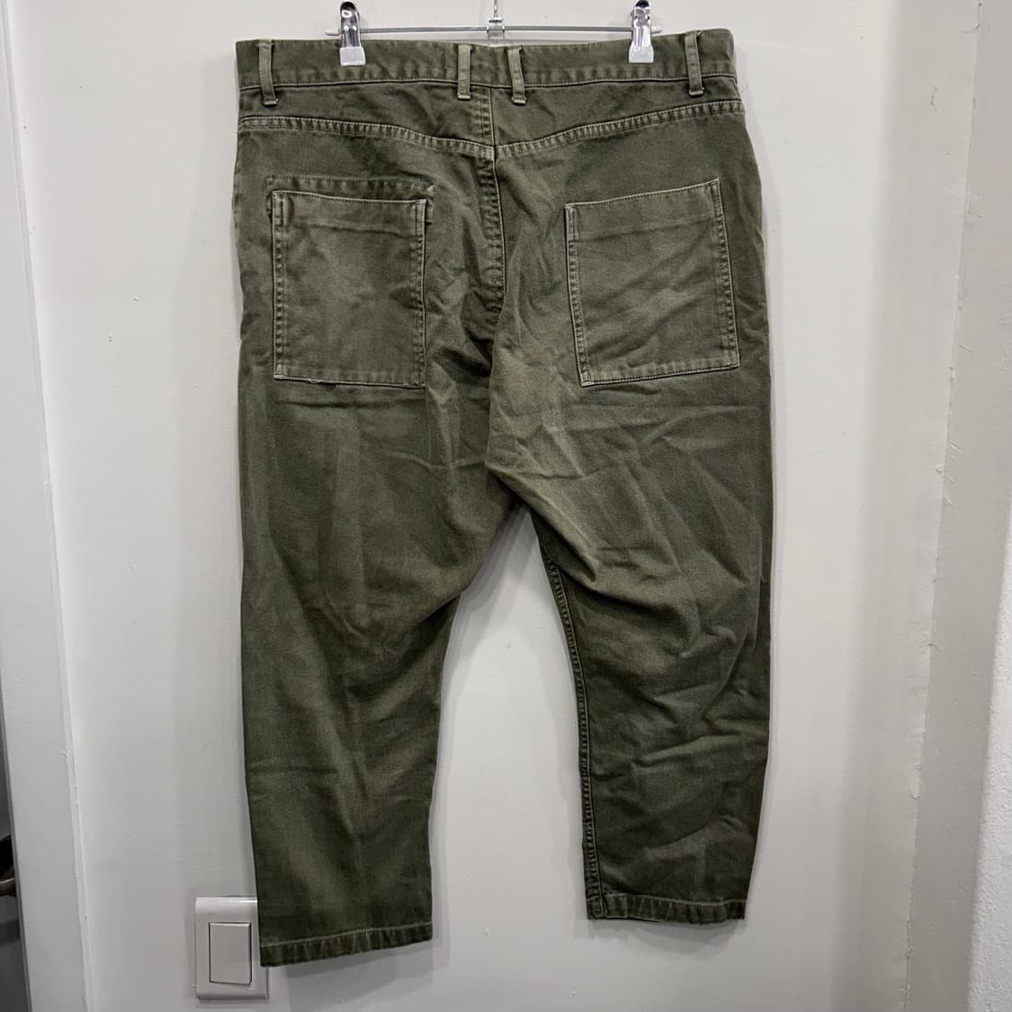 자라 맨즈 컨탬포러리 더블니 배기 10부팬츠 상품이미지5