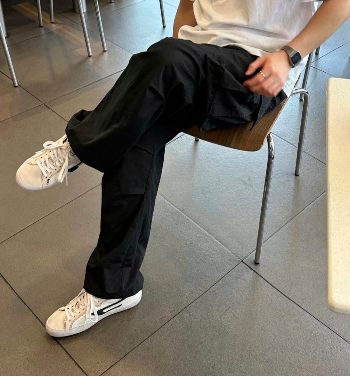 디젤 남성 S 레로지 스니커즈 - 화이트 상품이미지1