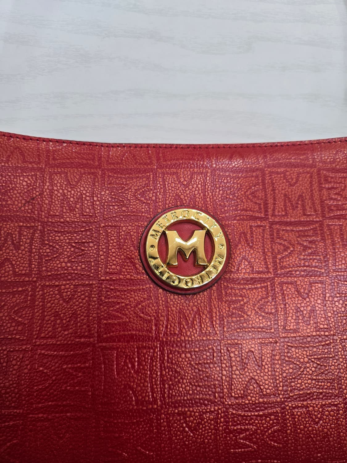 METROCITY 메트로시티 토트백 가방! 메트로시티 레드색상! 상품이미지2