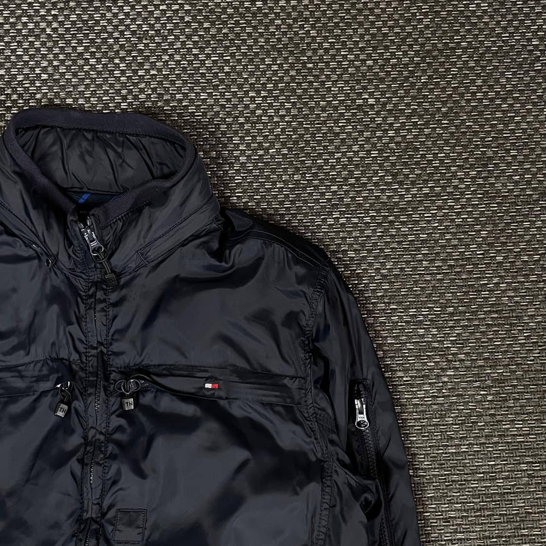 타미힐피거 네이비 멀티포켓 나일론 자켓 M 상품이미지4