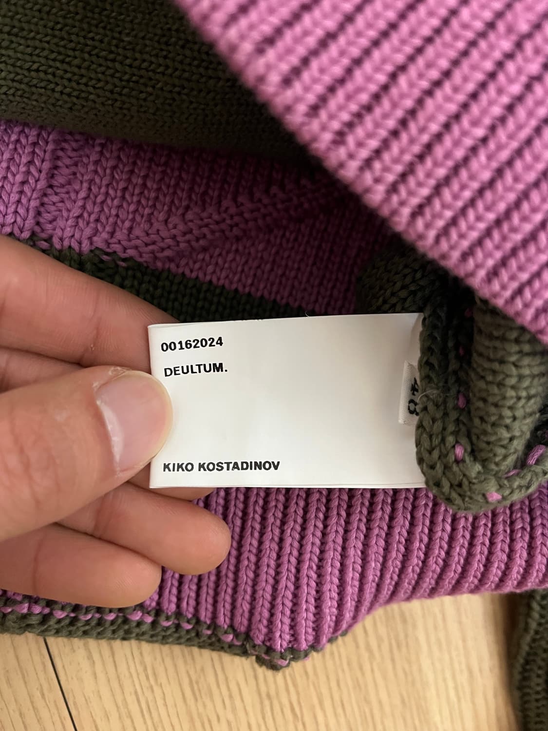 [48] Kiko kostadinov Merli cardigan 상품이미지5