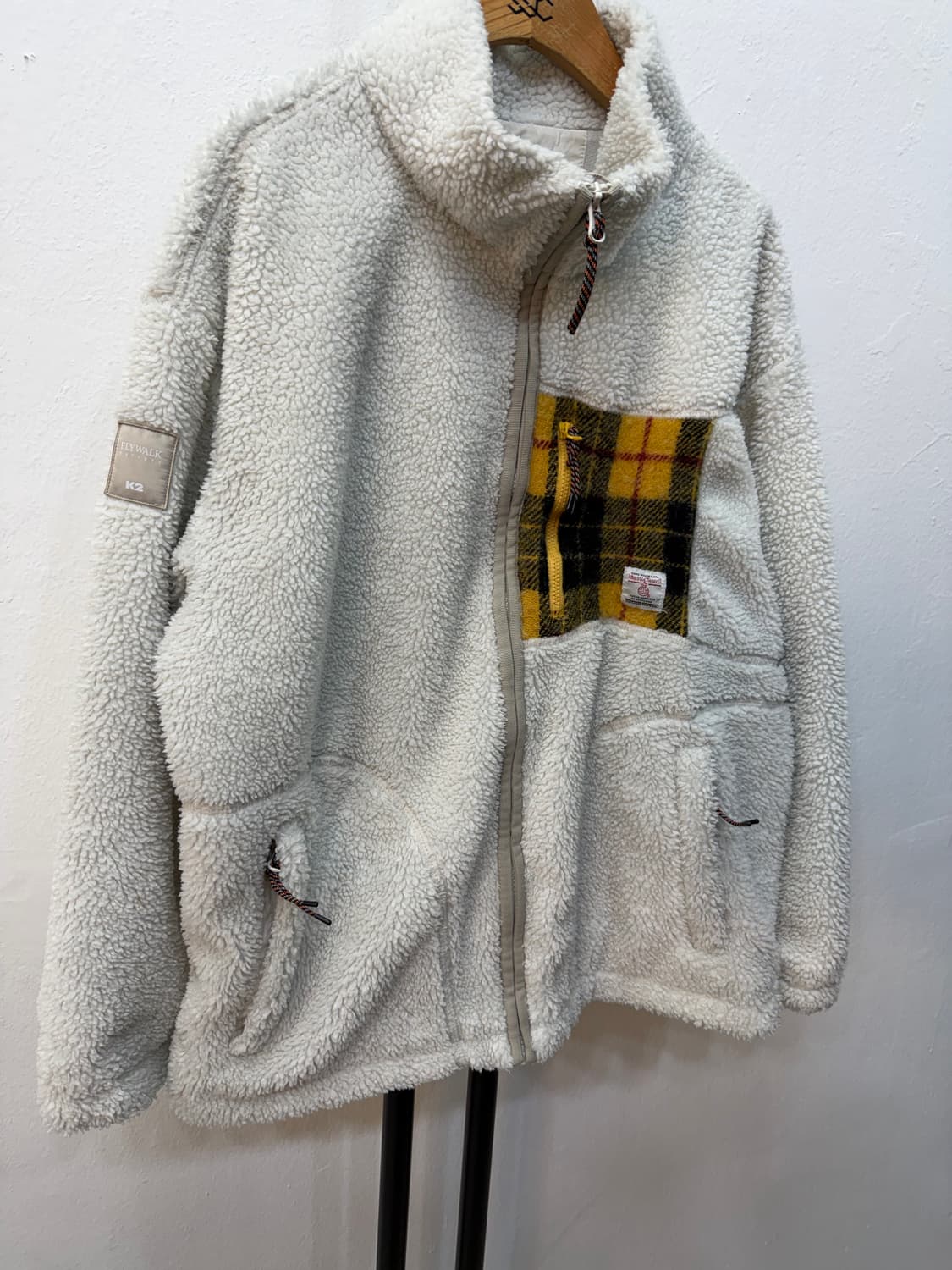 정품) K2 플리스 자켓 타탄체크 95 상품이미지2