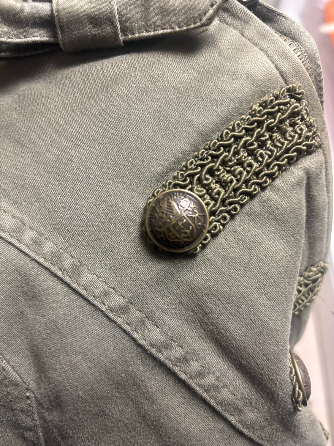 카키 나폴레옹 자켓 상품이미지2