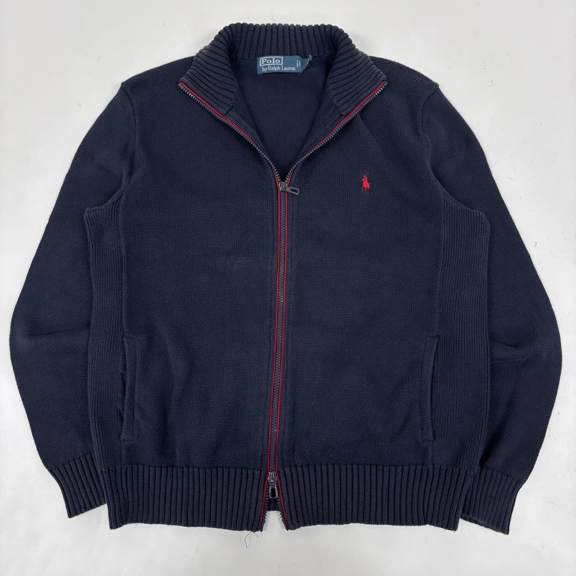 폴로 니트 집업 상품이미지3