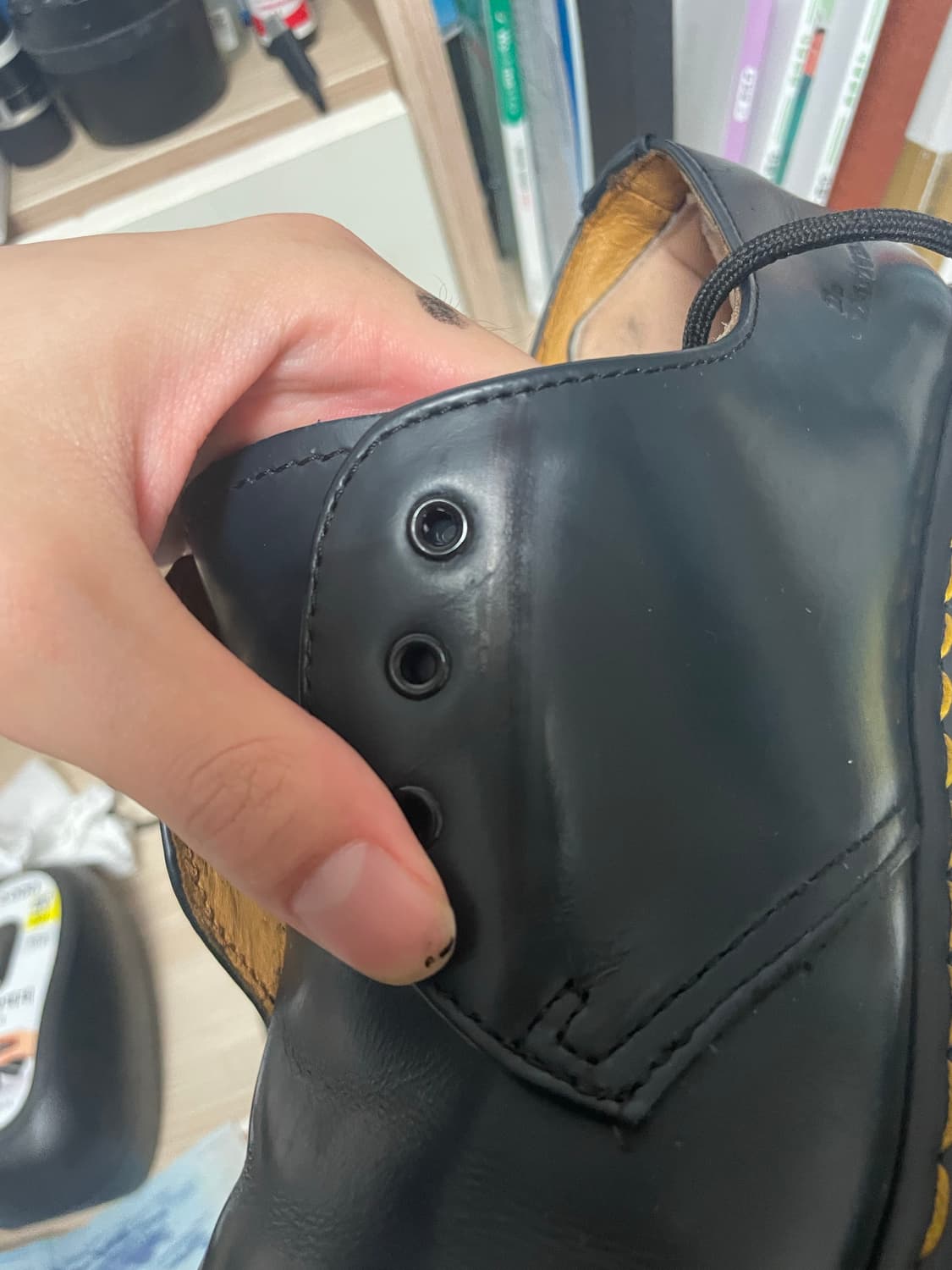 닥터마틴 1461 다크네이비 3홀 더비슈즈 상품이미지8