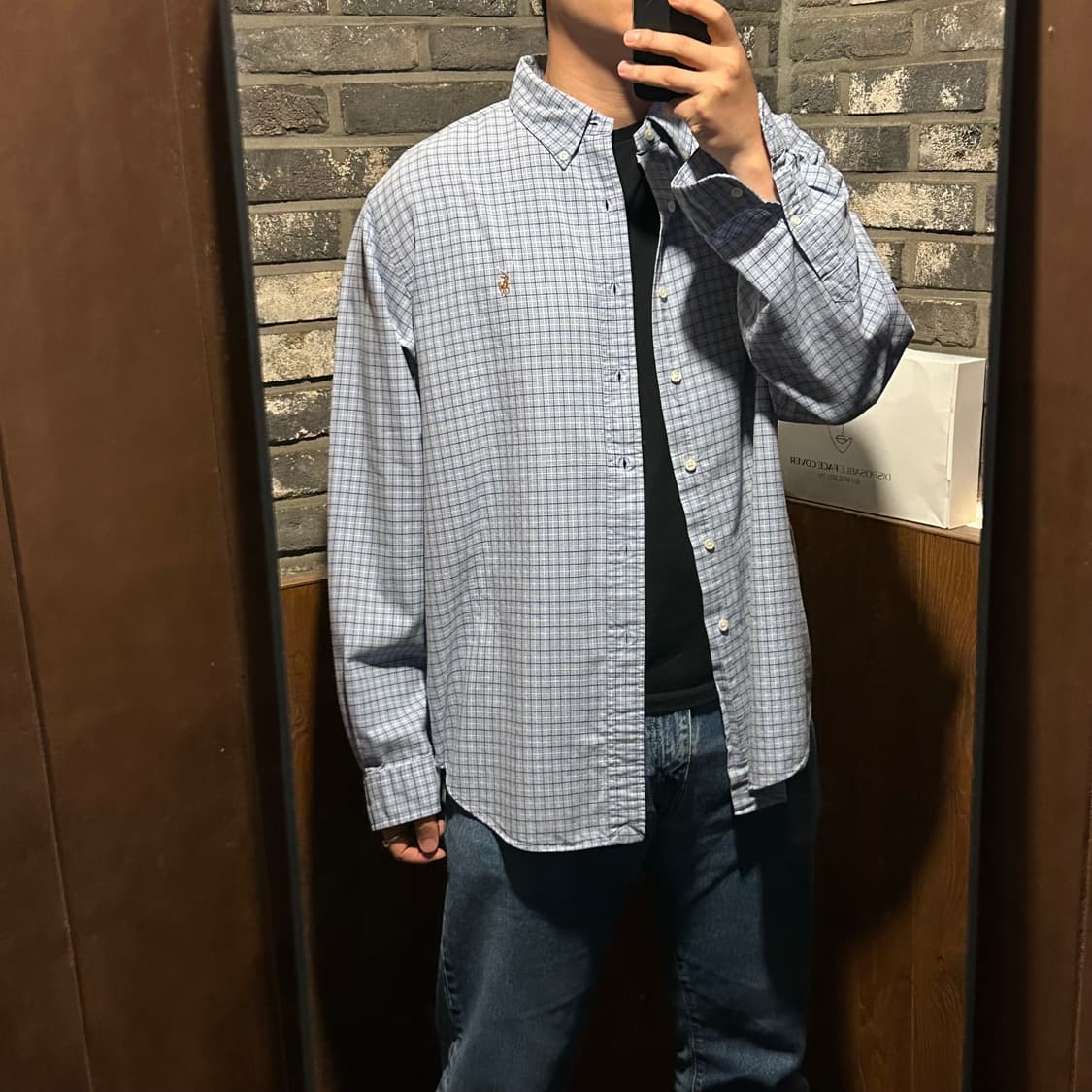 XXL) 폴로 랄프로렌 클래식핏 옥스포드 체크 셔츠 상품이미지8